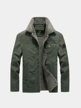 Vintage Military Aviator Jacket
