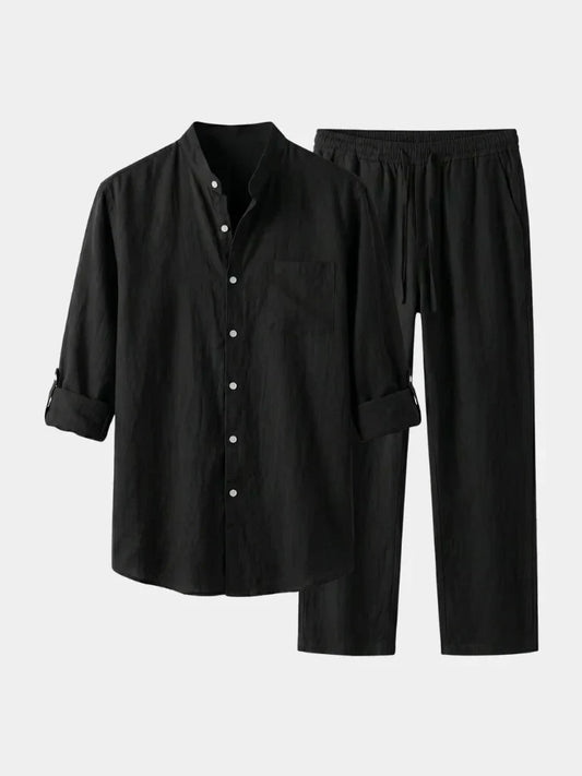 Classic Collar Relaxed Set