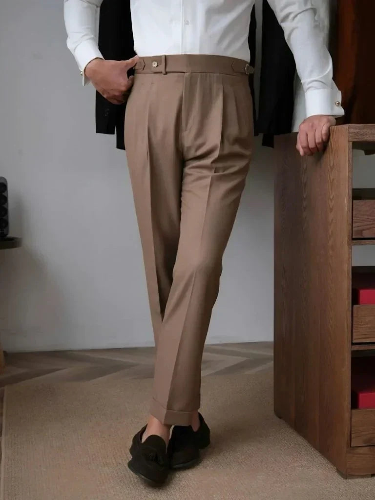 Classic Genova Sidetab Trousers