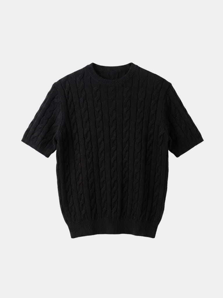 Classic Lozenge Knit T-Shirt