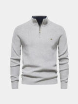 Elegant Quarter Zip Sweater