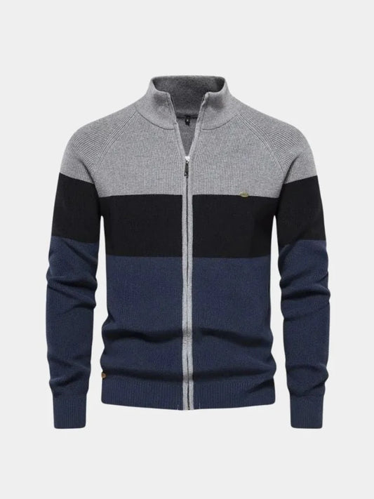 Essential Knit Zipper Sweater