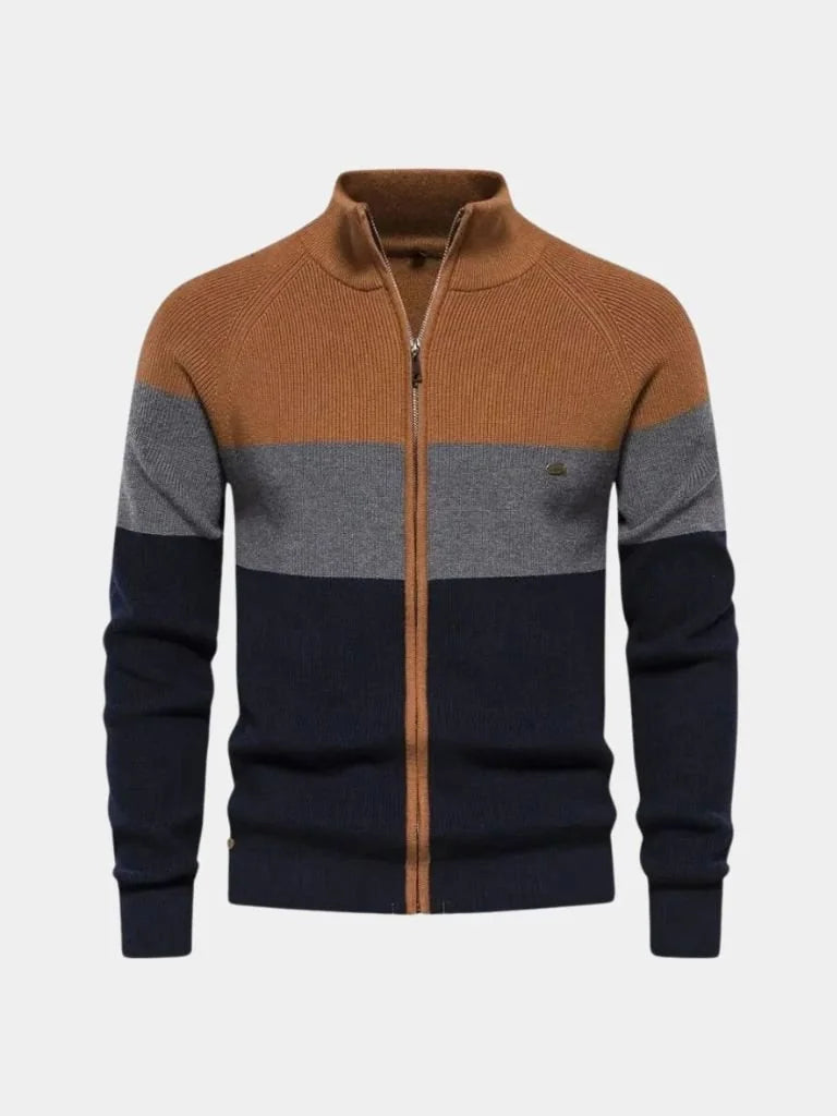 Essential Knit Zipper Sweater
