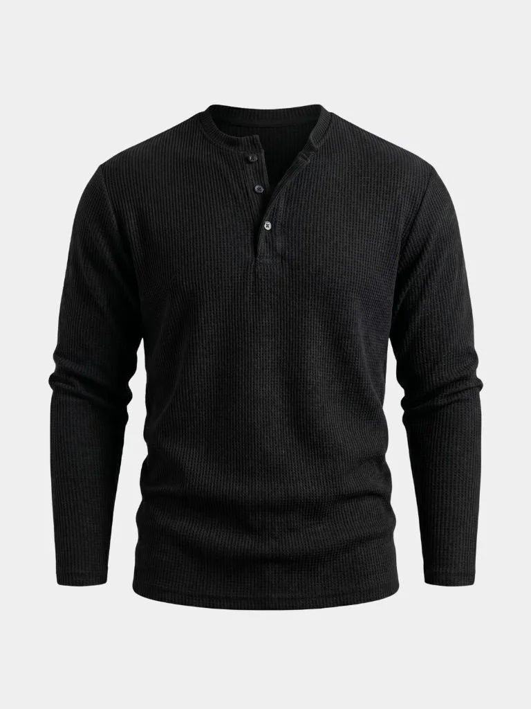 Latitude Ribbed Henley