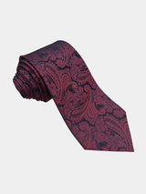Midnight Petal Vintage Tie