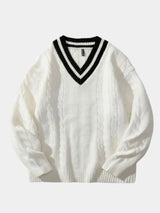 Minimalist V-Neck Sweater