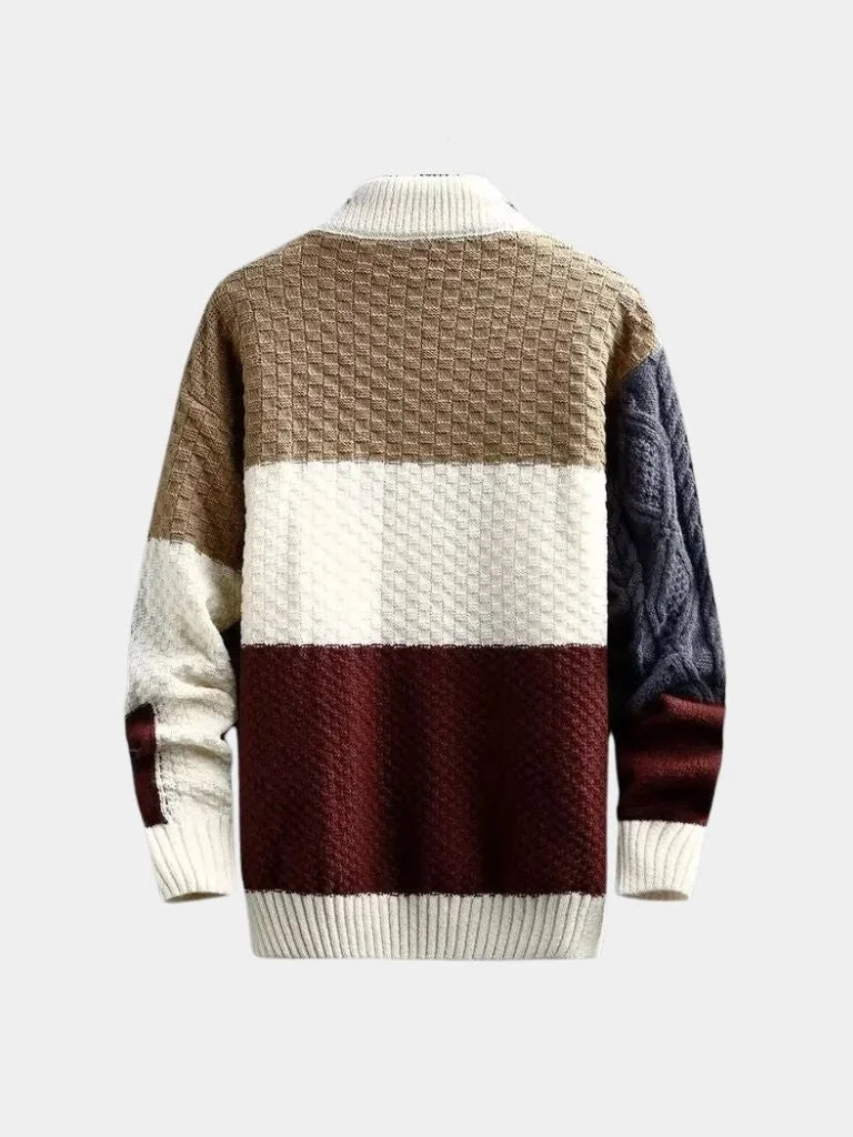 Mosaic Artisan Knit Sweater