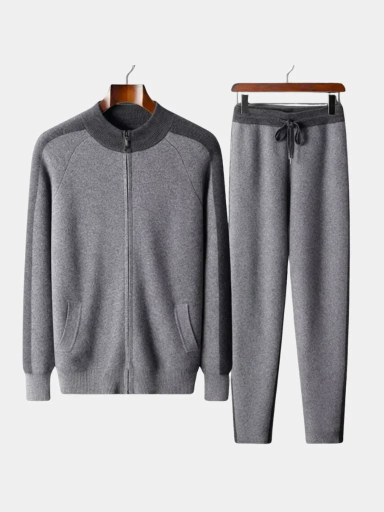 Navy Heritage Cashmere Set