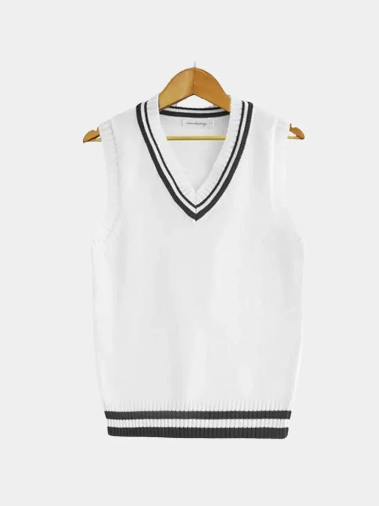 Old Money Essential Knit Vest
