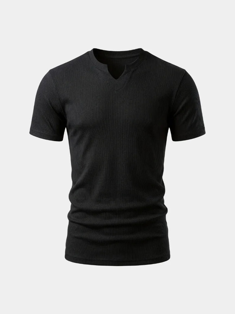 Precision Ribbed Muscle T-Shirt