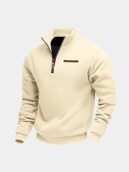 Slate Urban High Collar Pullover