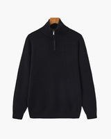 Refined Half-Zip Knit Pullover