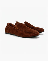 Premium Brown Suede Loafers