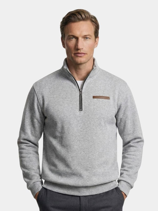 Slate Urban High Collar Pullover