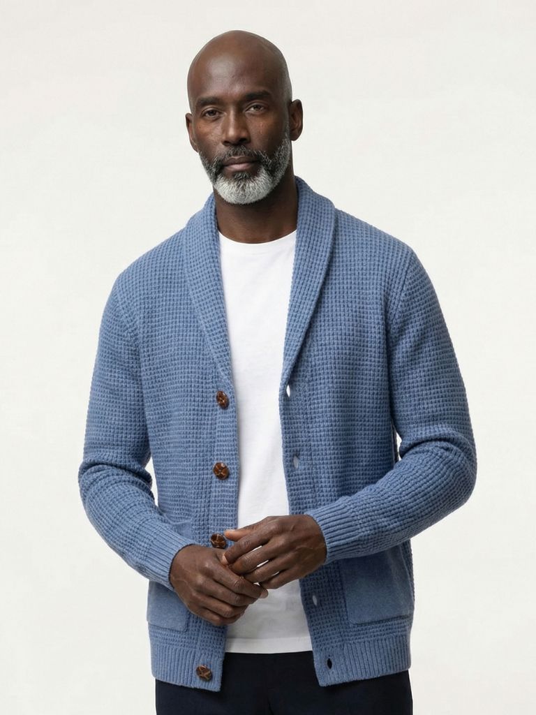 Sophisticated Winter Wool Cardigan