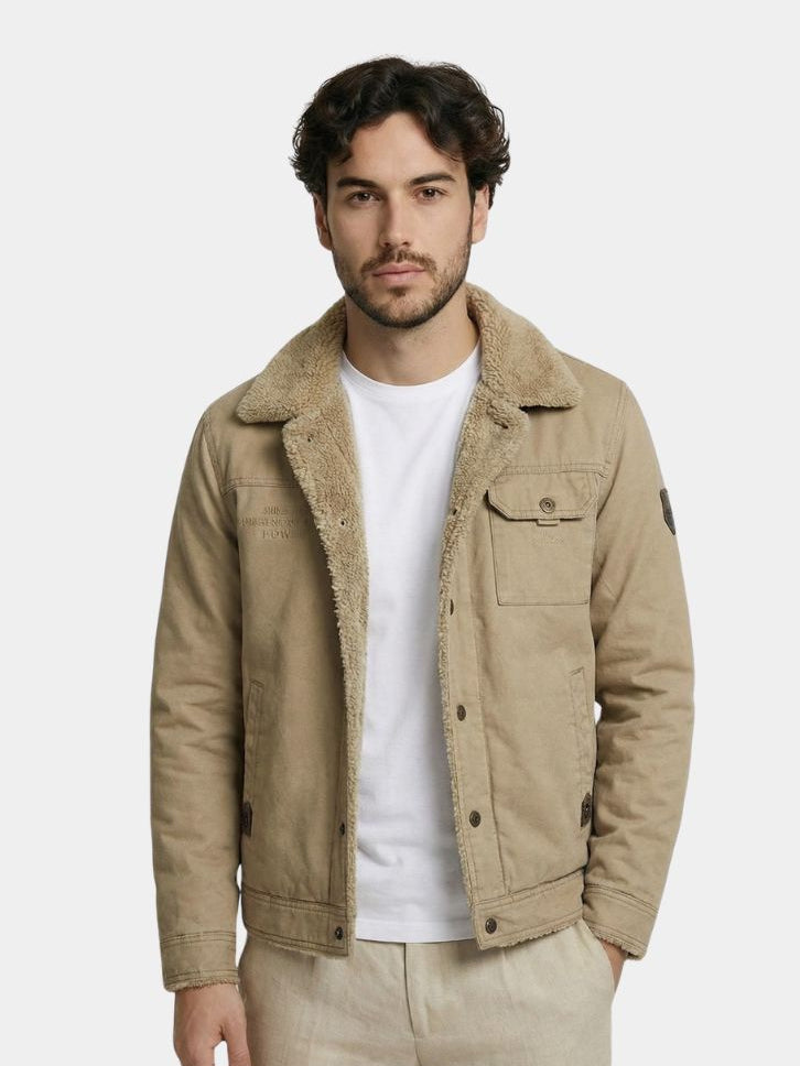 Vintage Military Aviator Jacket