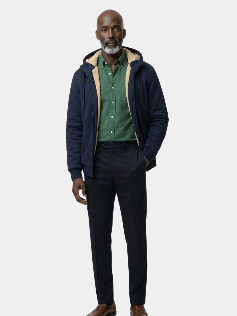Winter Core Sherpa Hoodie Jacket