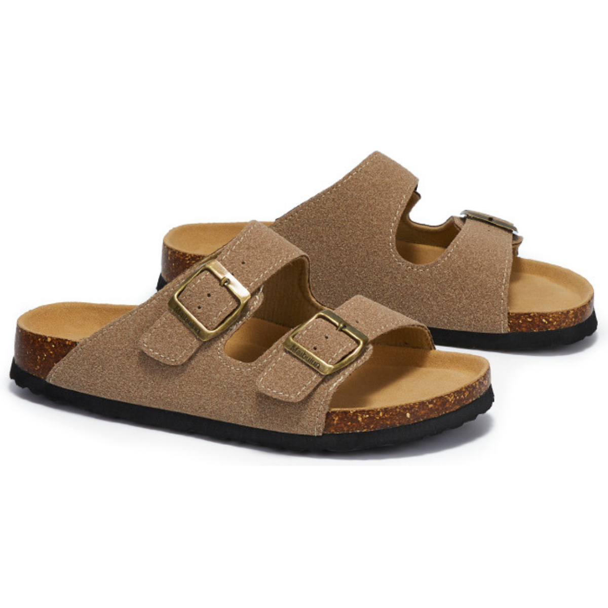 Suede Birken Sandal - Sand
