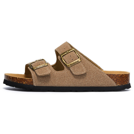 Suede Birken Sandal - Sand