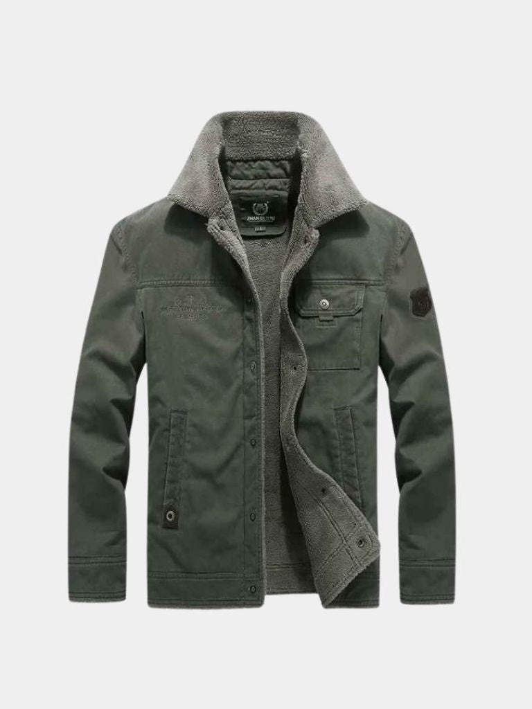 Vintage Military Aviator Jacket