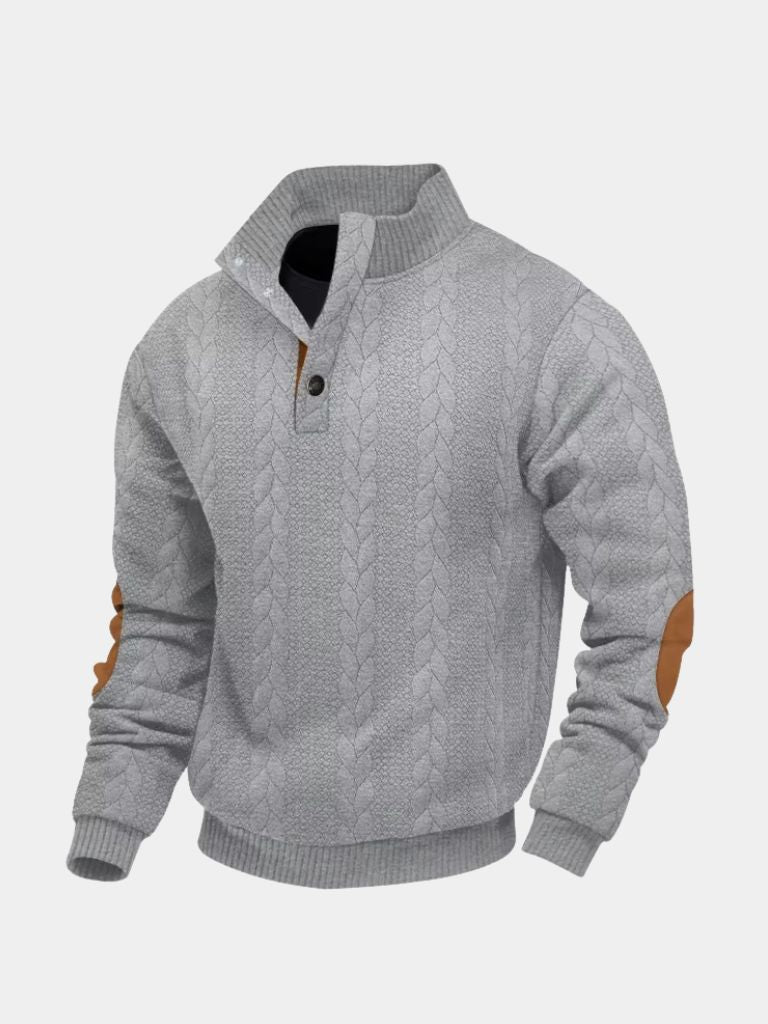 Timberline Long Collar Knit Sweater