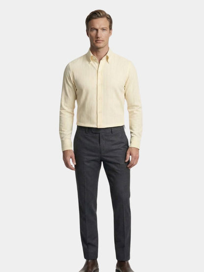 Striped Button Down Seersucker Shirt