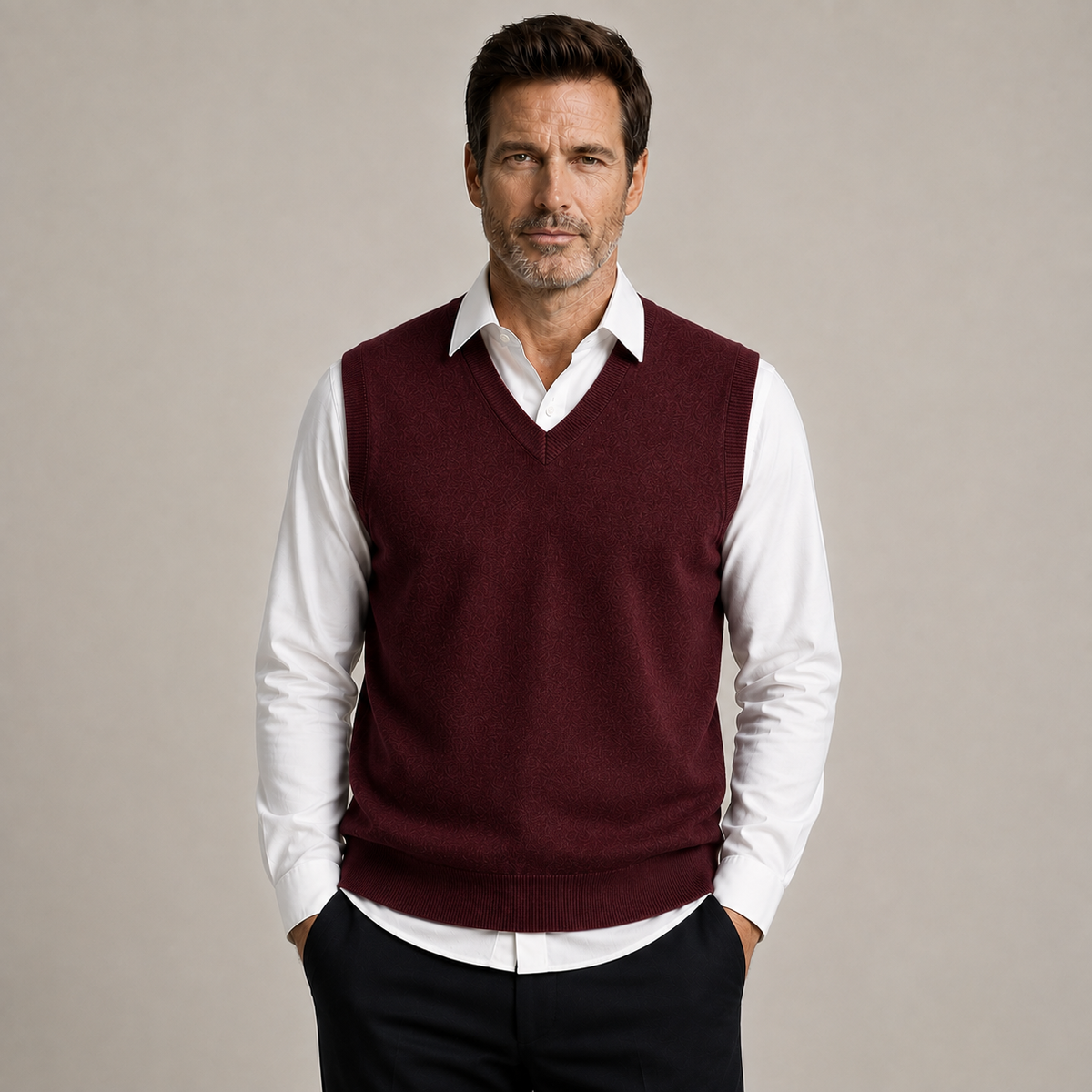 100% Merino Wool Sweater Vest
