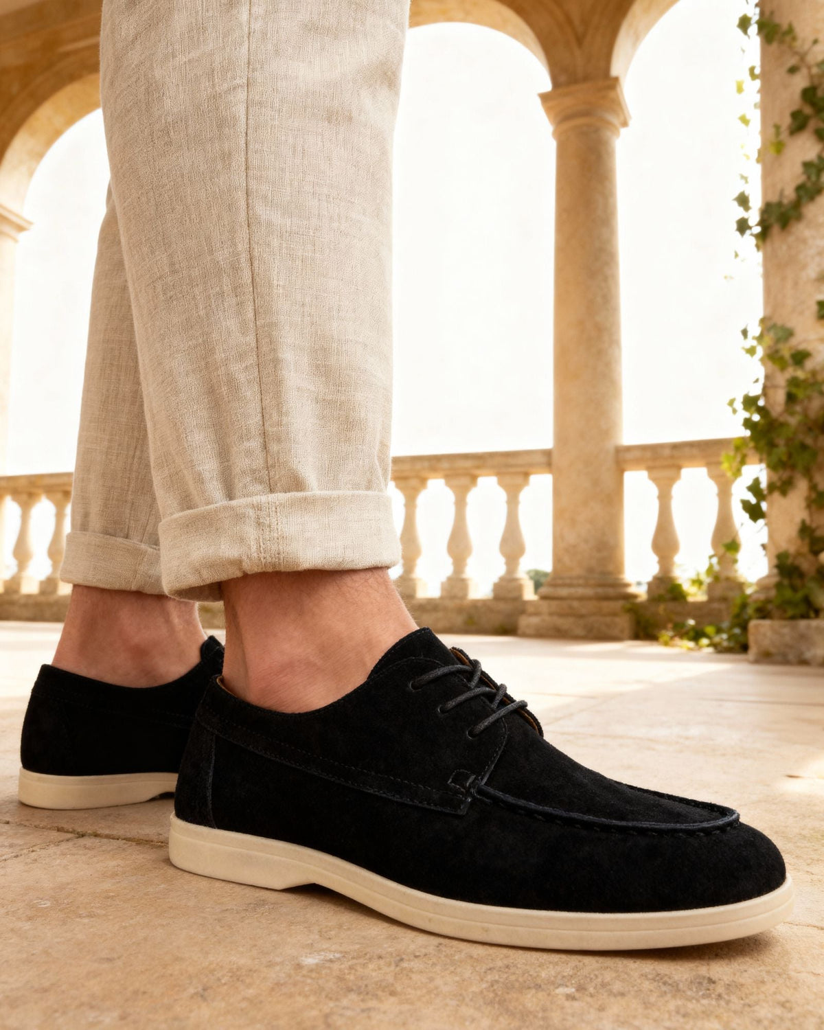 Premium Suede Lace Shoes