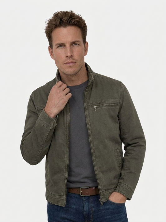 Valmont Vintage Olive Field Jacket