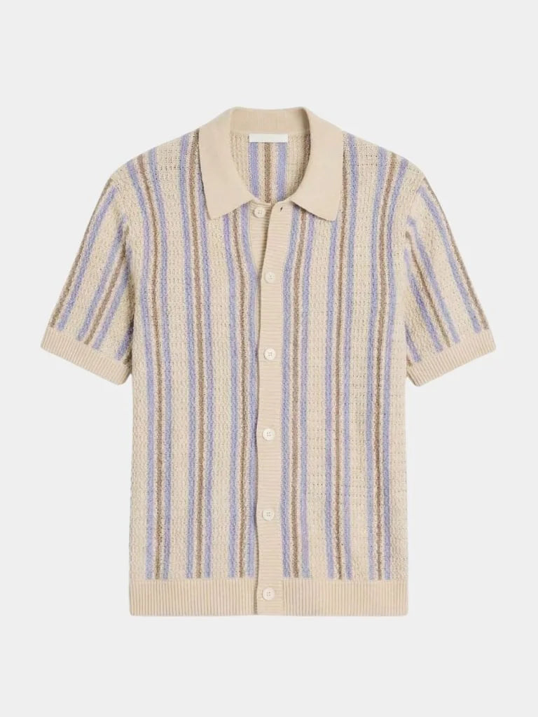 Atlantic Frame Knit Polo
