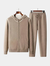 Belvoir Taupe Cashmere Set