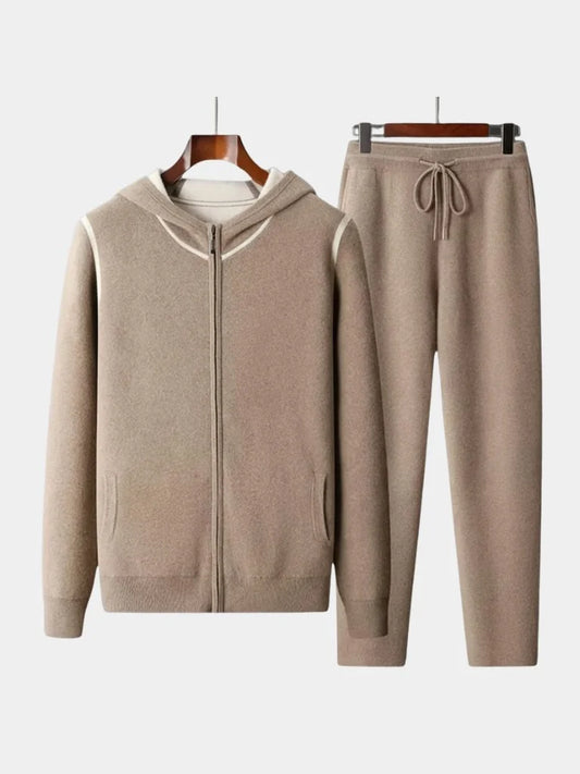 Belvoir Taupe Cashmere Set