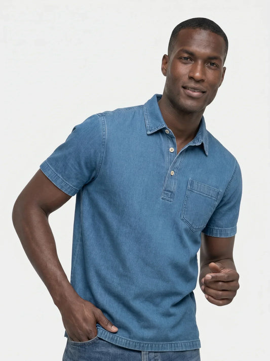 Bethlehem Blues Polo Shirt