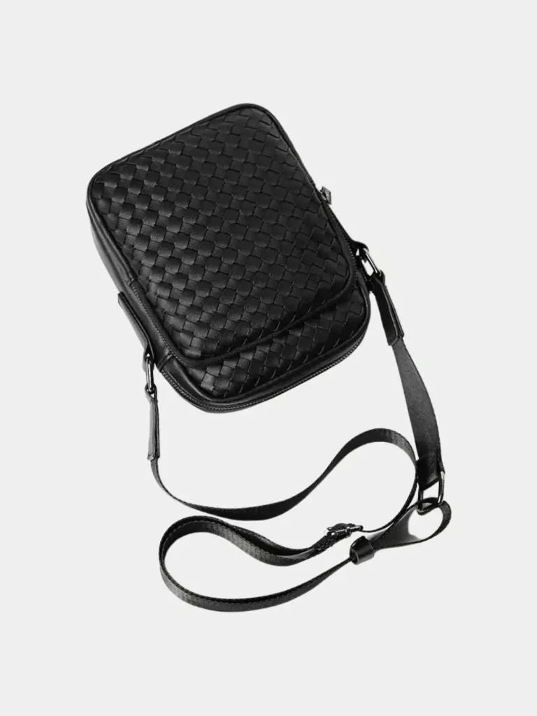 Braided Heritage Shoulder Bag