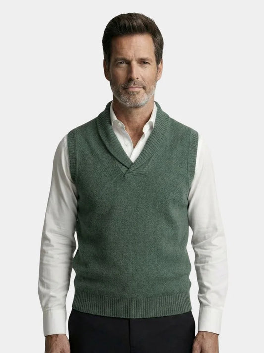 British Knit Vest Waistcoat