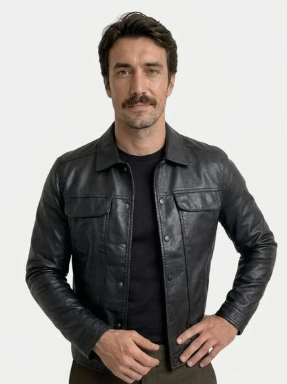 Bronze Rebel Leather Jacket