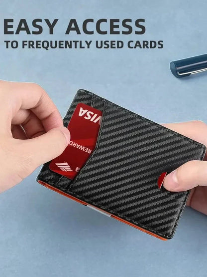 Carbon Fiber Anti RFID Minimalist Wallet