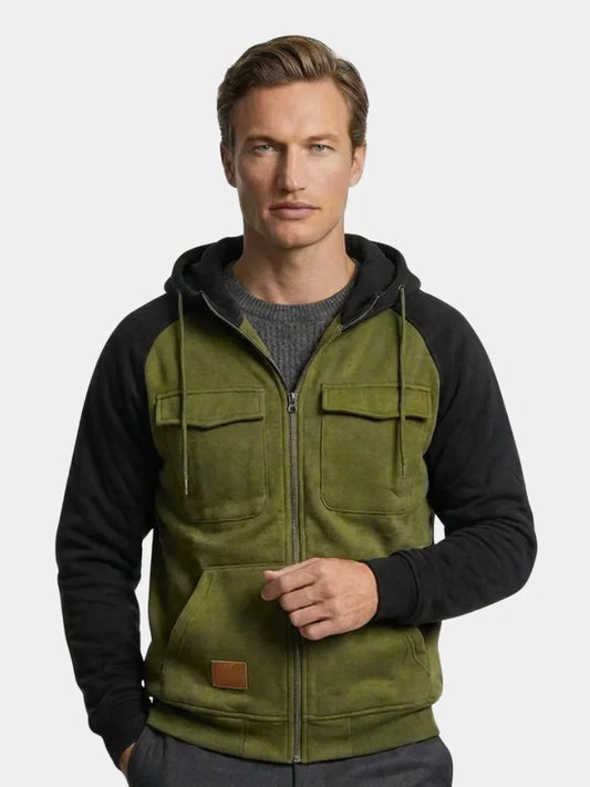 Cargo Trek Zip Hoodie