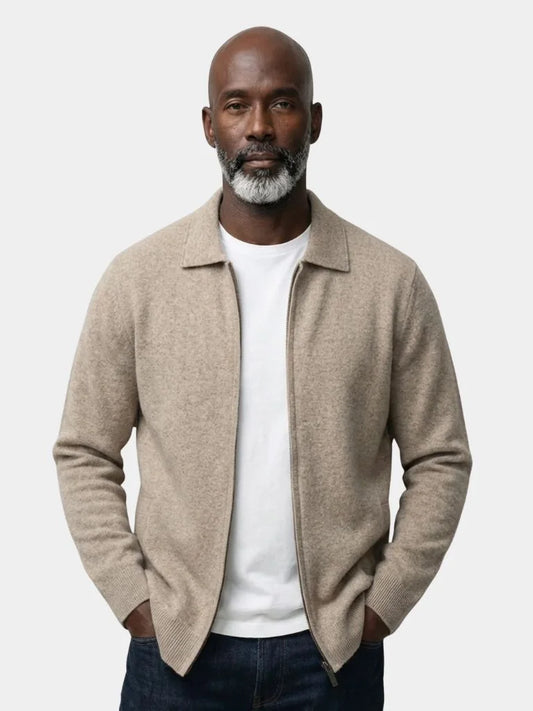 Cashmere Heritage Knit Jacket