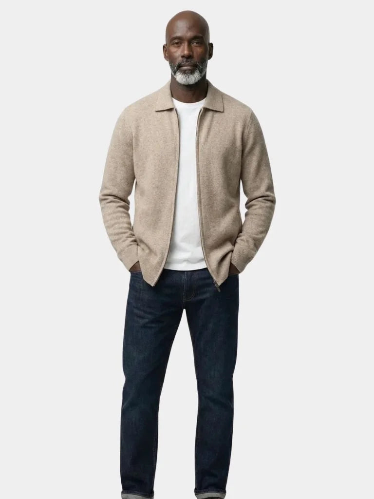 Cashmere Heritage Knit Jacket