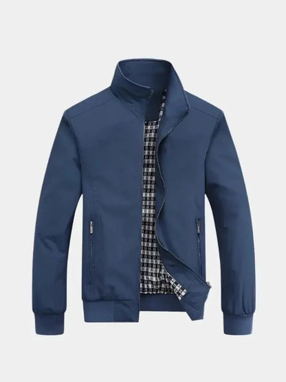 Casual Solid Bomber Jacket
