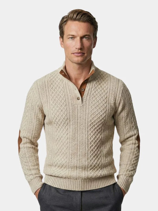 Classic High Collar Pullover