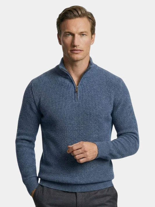 Classic Highland Quarter-Zip Sweater
