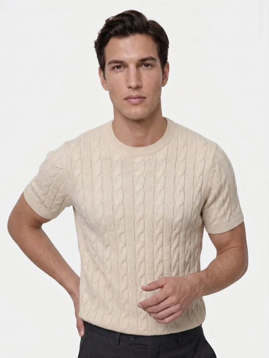 Classic Lozenge Knit T-Shirt