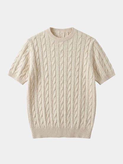 Classic Lozenge Knit T-Shirt
