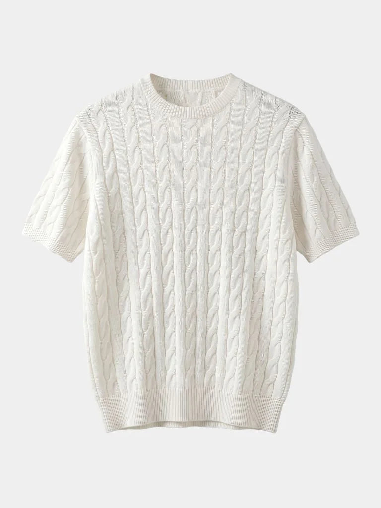 Classic Lozenge Knit T-Shirt