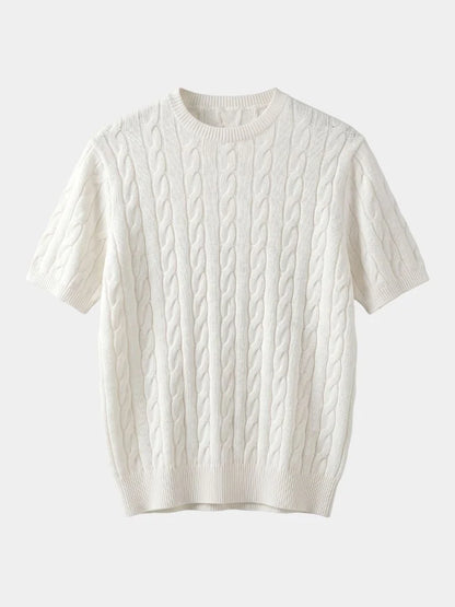 Classic Lozenge Knit T-Shirt