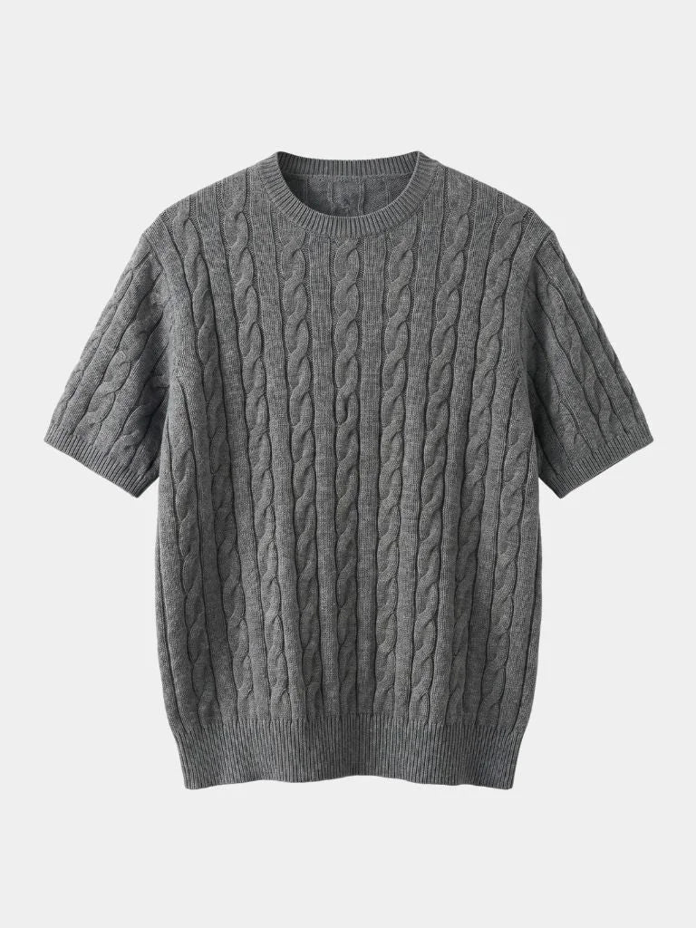 Classic Lozenge Knit T-Shirt