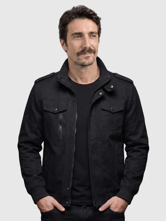 Command Ribbed Collar Jacket