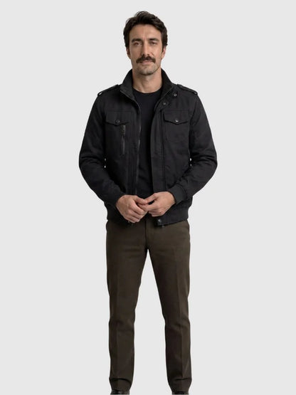 Command Ribbed Collar Jacket
